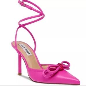 Steve Madden Women's  Fuschia Strappy Heels